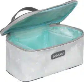 4364 szurke beautycase kozmetikai taska zarhato fedellel bebe jou sweet deer