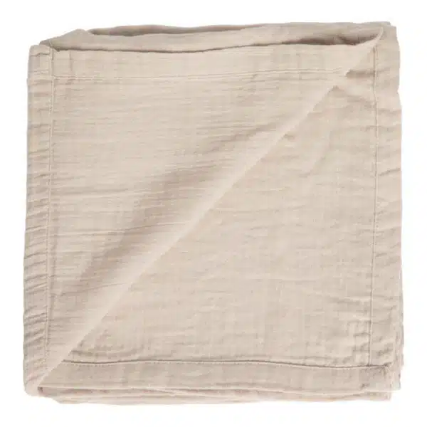 11369 muszlin pelenka 100x100 cm pure cotton sand