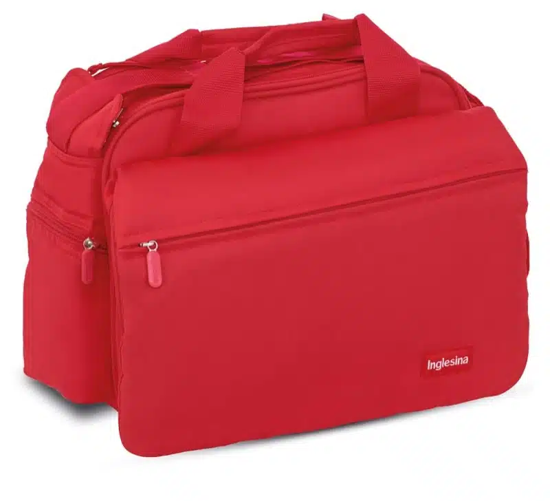 1922 my baby bag red velmi prostorna prebalovaci taska
